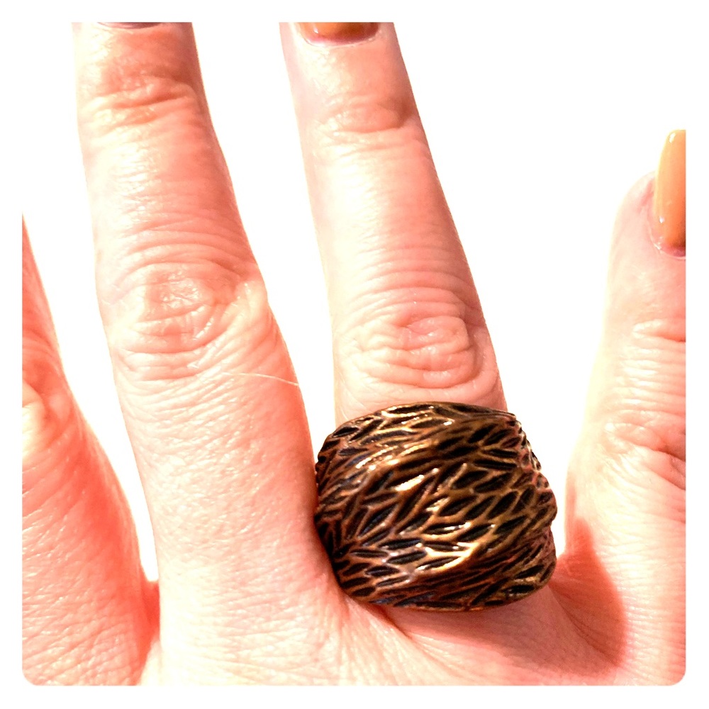 Size 7 copper ring